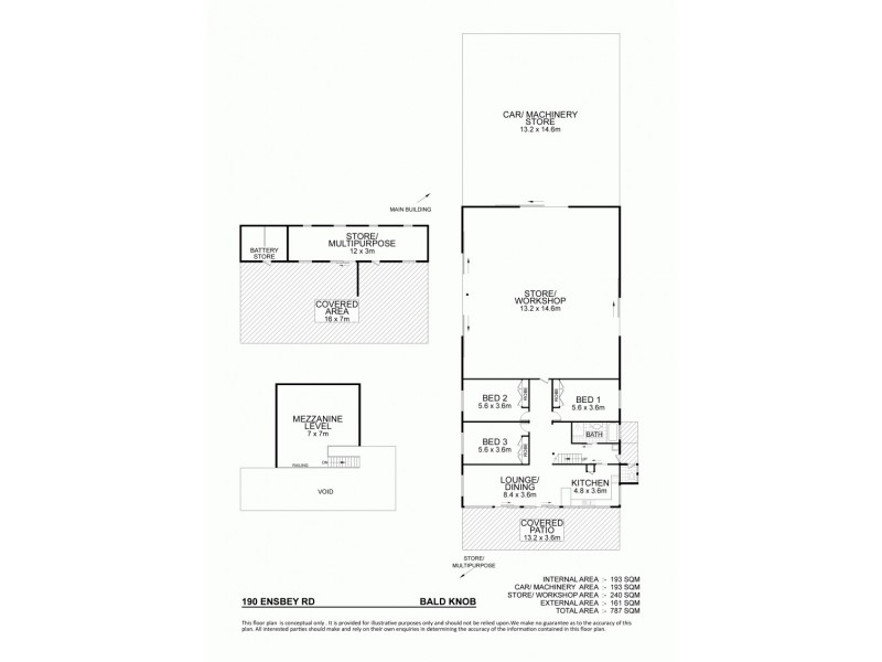 190 Ensbey Road, Bald Knob QLD 4552 Floorplan