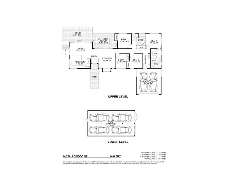 142 Tallowwood Street, Maleny QLD 4552 Floorplan
