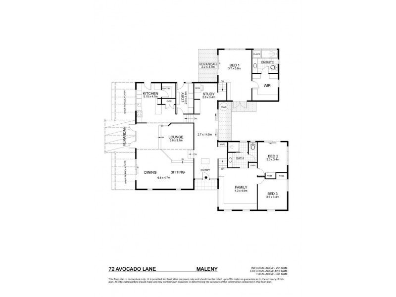 Maleny QLD 4552 Floorplan