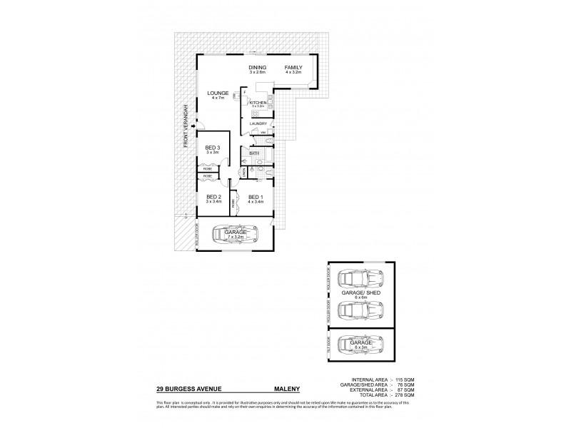 29 Burgess Avenue, Maleny QLD 4552 Floorplan