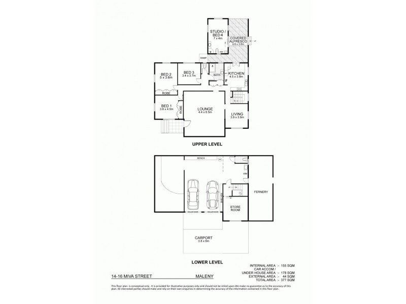 16 Miva Street, Maleny QLD 4552 Floorplan