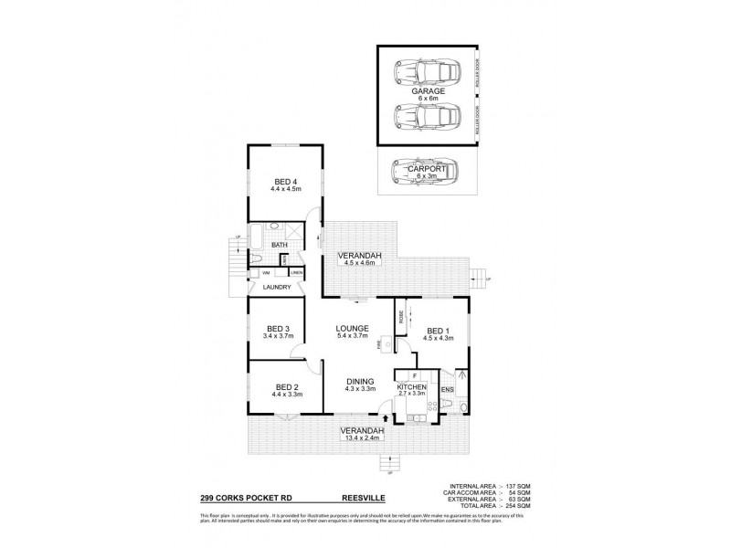 299 Corks Pocket Road, Reesville QLD 4552 Floorplan