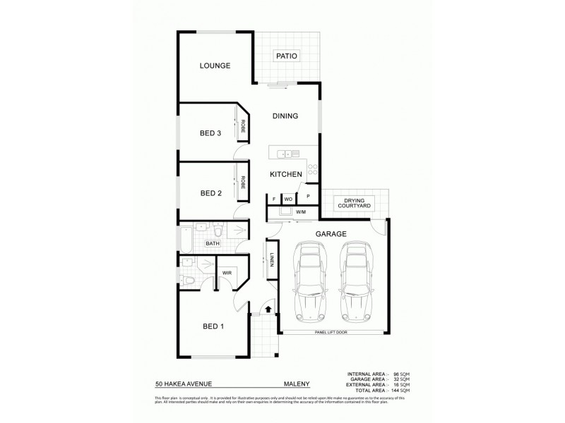50 Hakea Avenue, Maleny QLD 4552 Floorplan