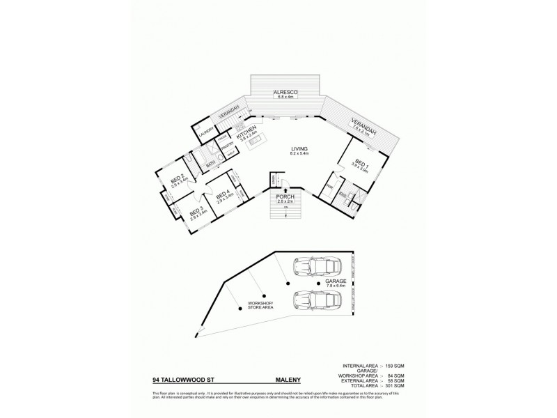 102 Tallowwood Street, Maleny QLD 4552 Floorplan