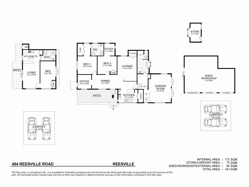 484 Reesville Road, Reesville QLD 4552 Floorplan