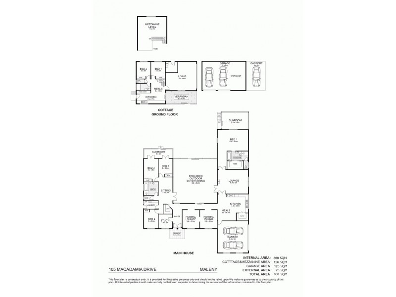 105 Macadamia Drive, Maleny QLD 4552 Floorplan
