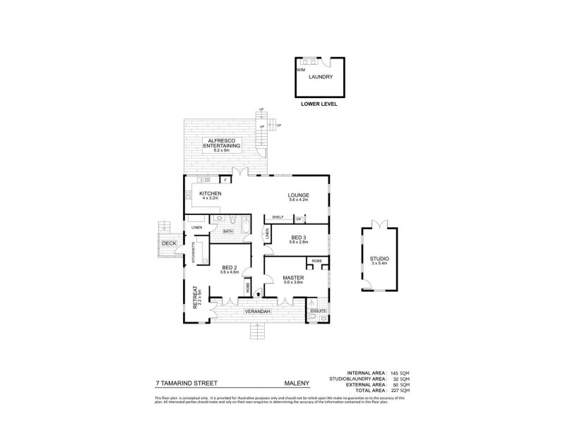 7 Tamarind Street, Maleny QLD 4552 Floorplan