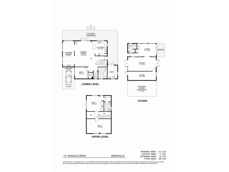 111 Ruddle Drive, Reesville QLD 4552 Floorplan