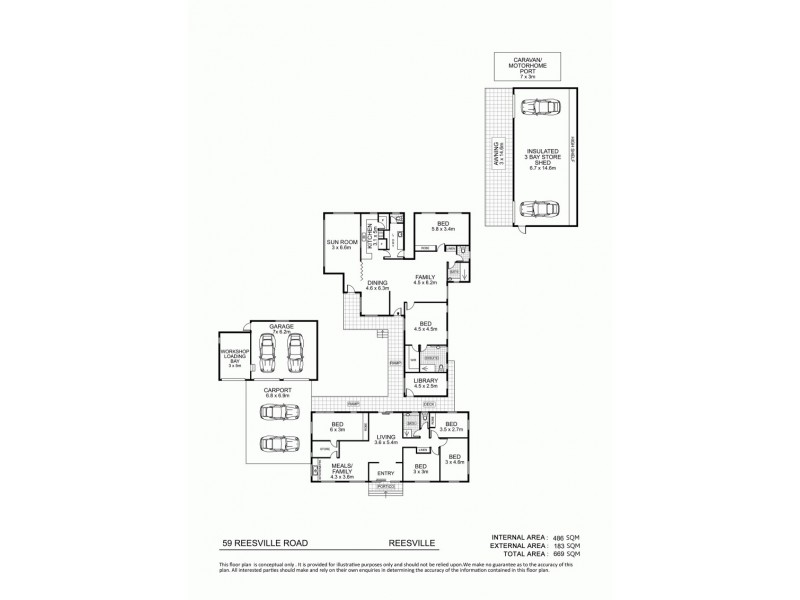 59 Reesville Road, Reesville QLD 4552 Floorplan