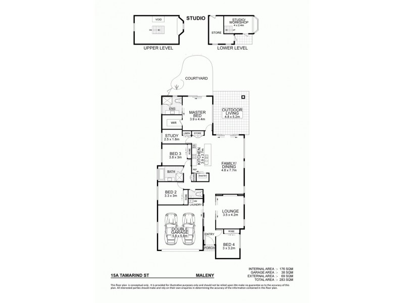 15A Tamarind Street, Maleny QLD 4552 Floorplan
