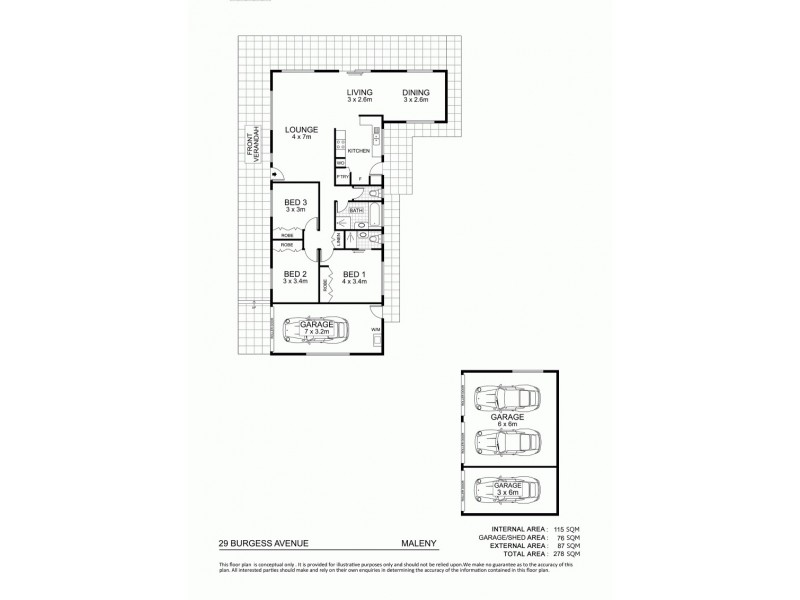 29 Burgess Avenue, Maleny QLD 4552 Floorplan