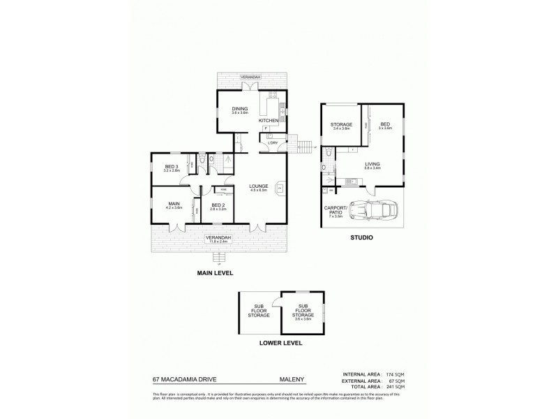67 Macadamia Drive, Maleny QLD 4552 Floorplan