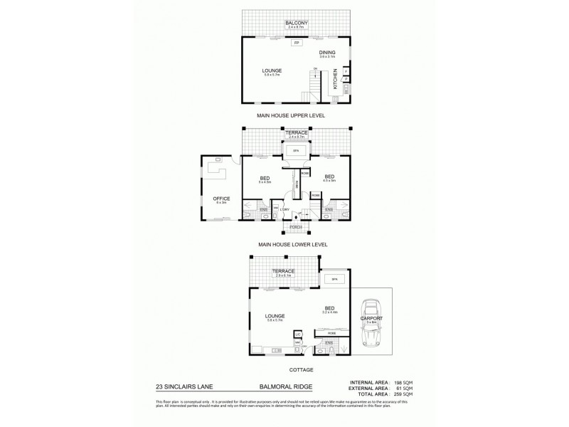 23 Sinclairs Lane, Balmoral Ridge QLD 4552 Floorplan