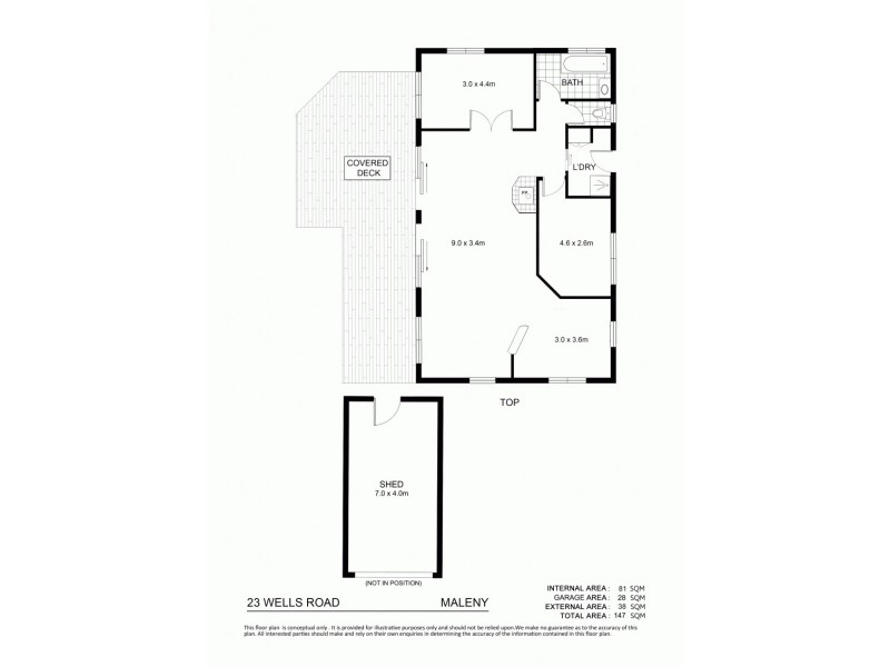 23 Wells Road, Maleny QLD 4552 Floorplan