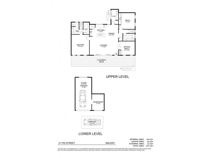 1/21 Fig St, Maleny QLD 4552 Floorplan