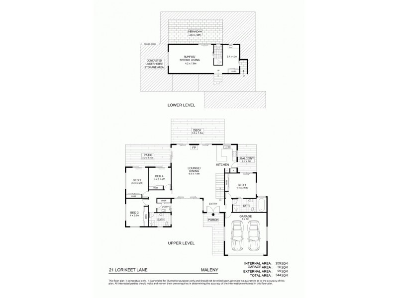 Maleny QLD 4552 Floorplan