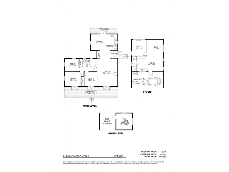 67 Macadamia Dr, Maleny QLD 4552 Floorplan