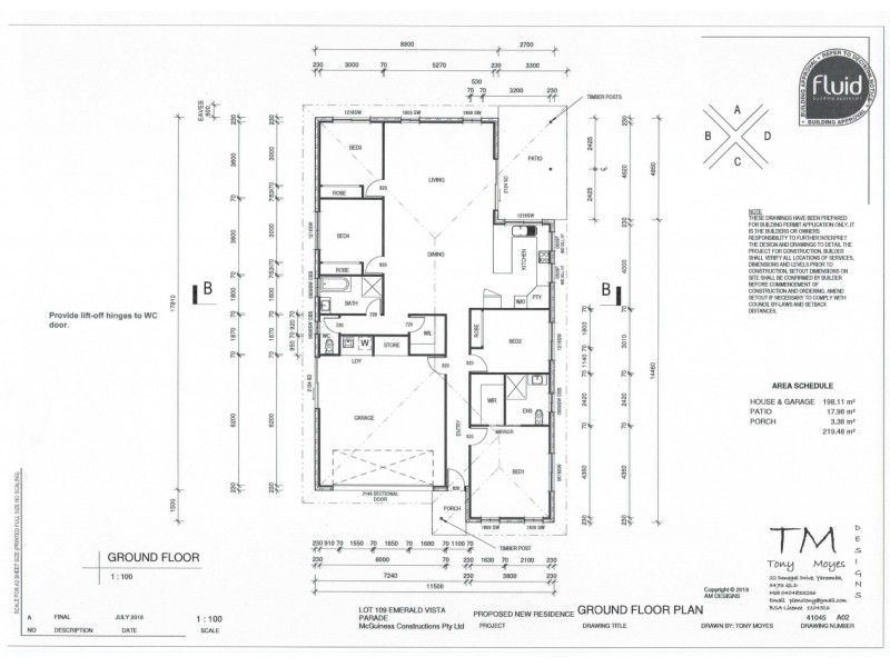 25 EMERALD VISTA PARADE, Yandina QLD 4561 Floorplan