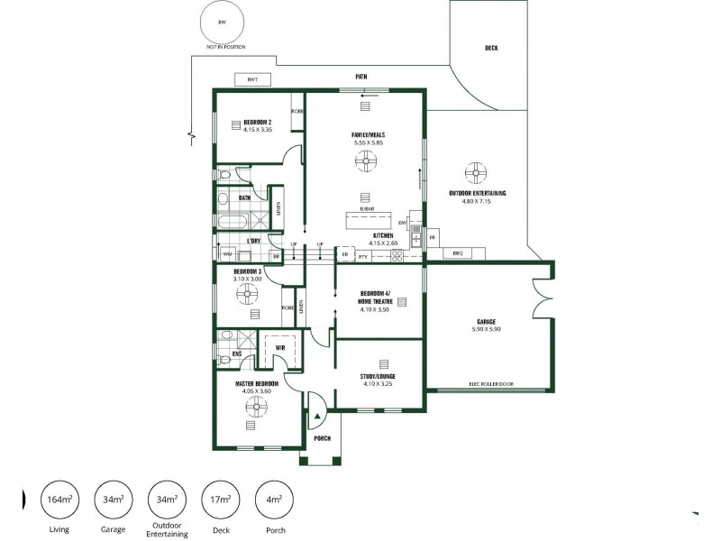 44 Megan Circuit, Nairne SA 5252 Floorplan