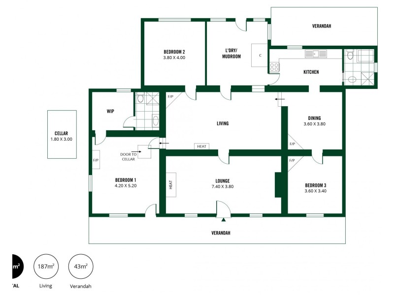 11 Elizabeth Street, Oakbank SA 5243 Floorplan