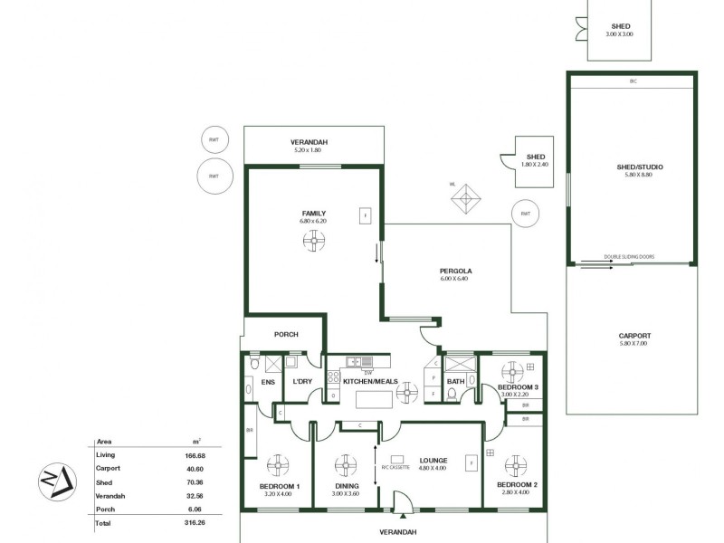 6 Corana Court, Balhannah SA 5242 Floorplan