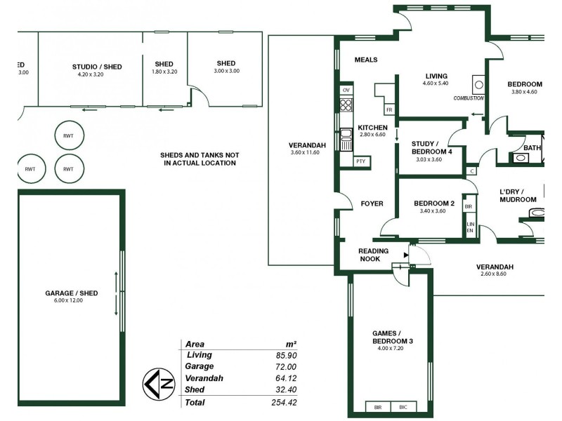 61 Oval Road, Mount Torrens SA 5244 Floorplan