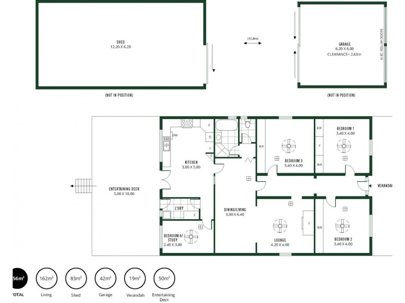 48 Moffett Street, Woodside SA 5244 Floorplan
