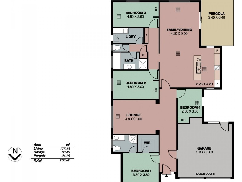 13 Turnbull Court, Woodside SA 5244 Floorplan