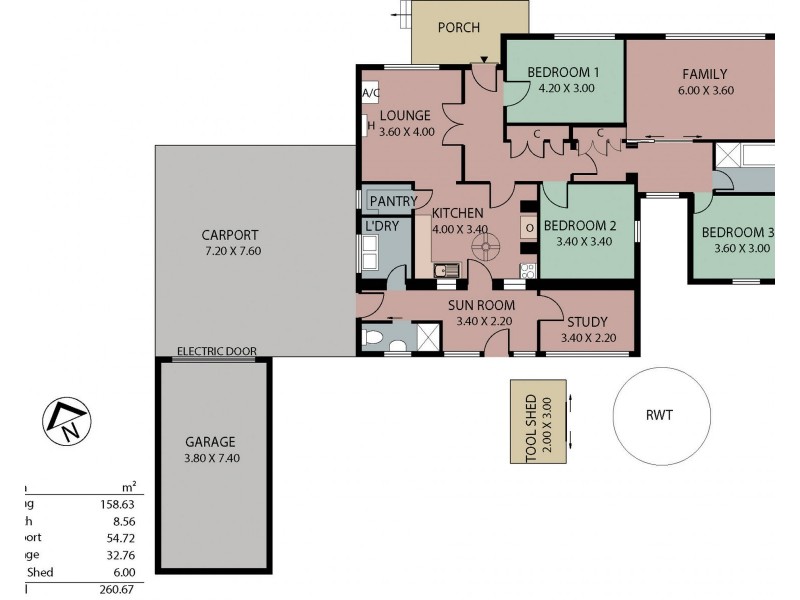 60 Gillman Road, Oakbank SA 5243 Floorplan
