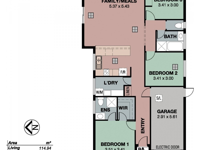 69 Albert Road, Mount Barker SA 5251 Floorplan