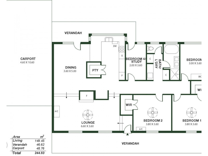 22 William Street, Woodside SA 5244 Floorplan