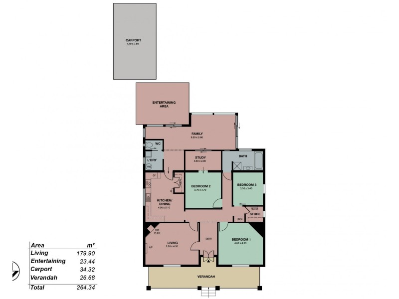 16 Glebe Road, Balhannah SA 5242 Floorplan