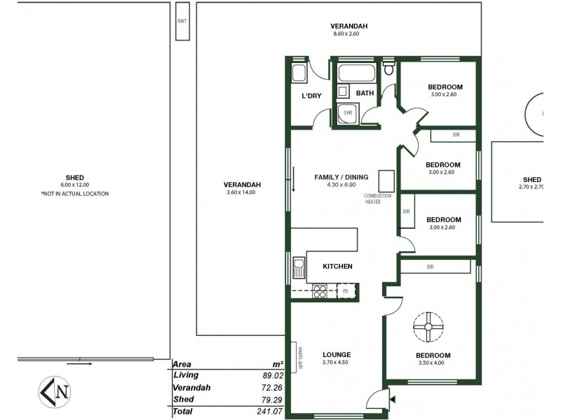 18 Elm Court, Nairne SA 5252 Floorplan