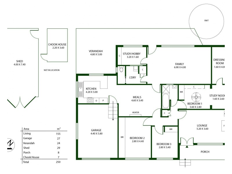 160 Onkaparinga Valley Road, Oakbank SA 5243 Floorplan