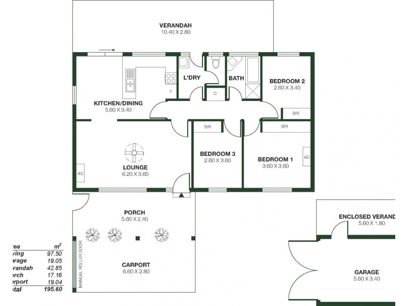 3 Darkana Road, Balhannah SA 5242 Floorplan