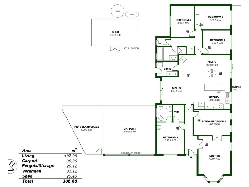 13 Byard Place, Hahndorf SA 5245 Floorplan
