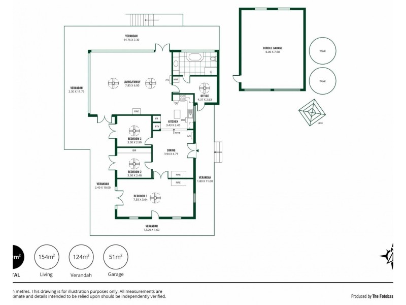 105 Oinns Road, Echunga SA 5153 Floorplan