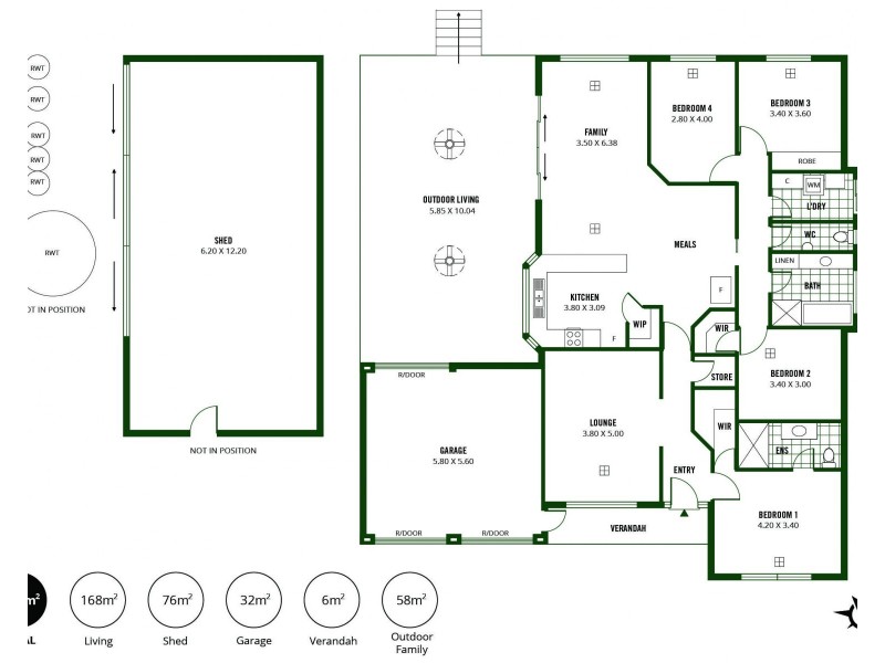 21A Jackson Avenue, Strathalbyn SA 5255 Floorplan