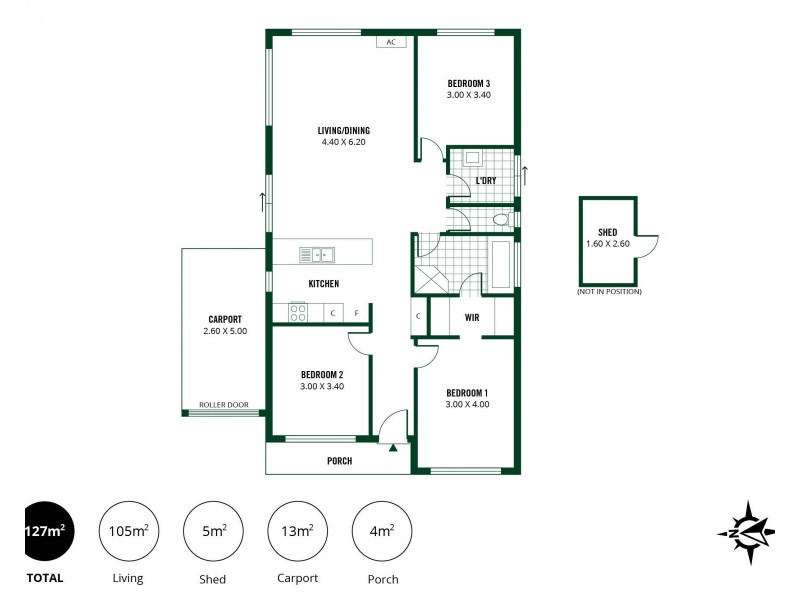 2/1 Burns Street, Nairne SA 5252 Floorplan