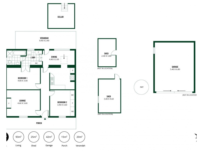 44 Foxhill Road, Mount George SA 5155 Floorplan