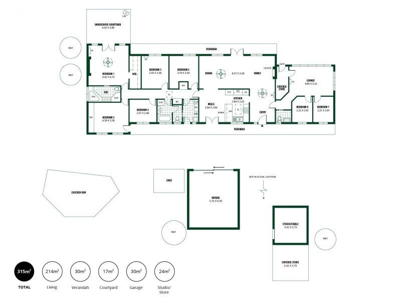 84 Terlinga Road, Mount Torrens SA 5244 Floorplan