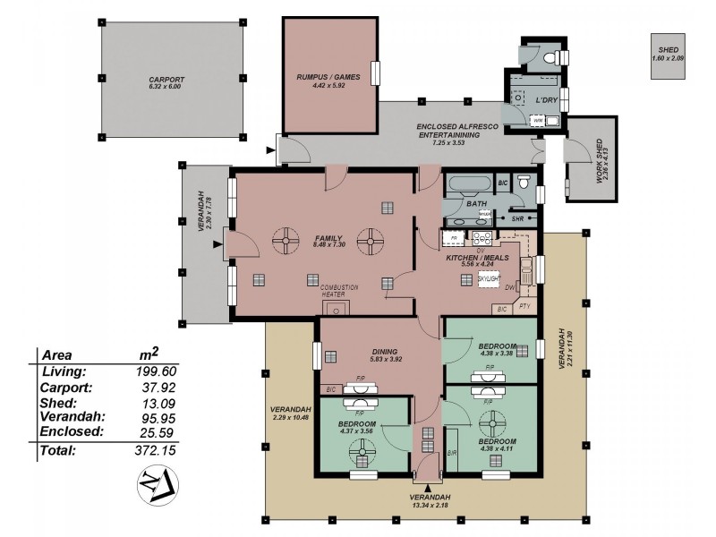 24 Townsend Street, Mount Torrens SA 5244 Floorplan