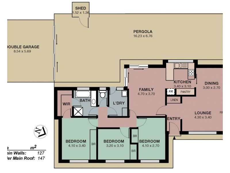 147A & 147 Sheoak Hill Road, Mount Torrens SA 5244 Floorplan