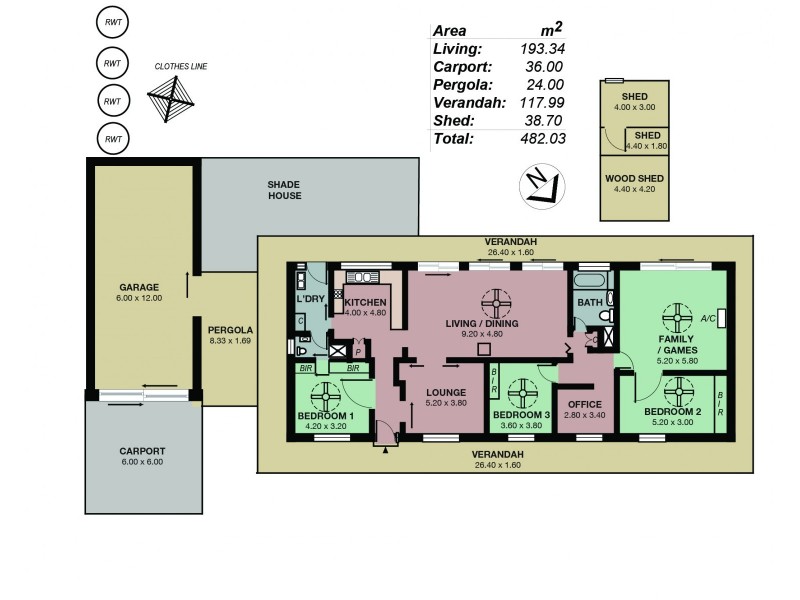 4 Hutchens Road, Woodside SA 5244 Floorplan