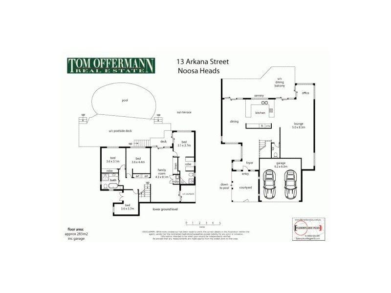 13 Arkana Drive, Noosa Heads QLD 4567 Floorplan