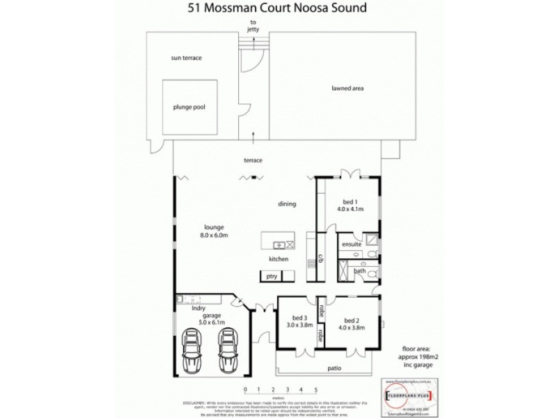 51 Mossman Ct, Noosa Heads QLD 4567 Floorplan