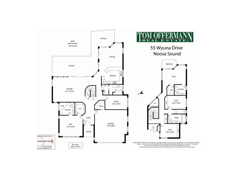 55 Wyuna Drive, Noosaville QLD 4566 Floorplan