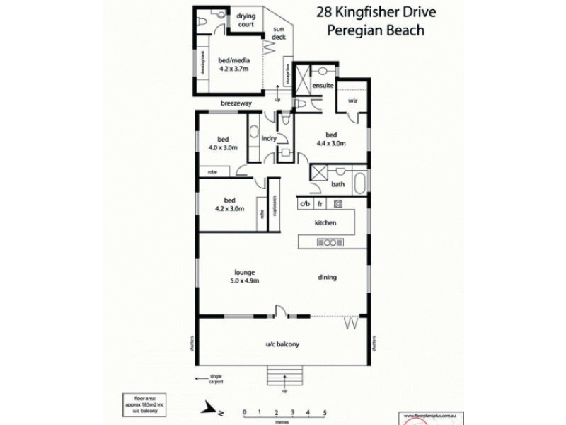 28 Kingfisher Drive, Peregian Beach QLD 4573 Floorplan