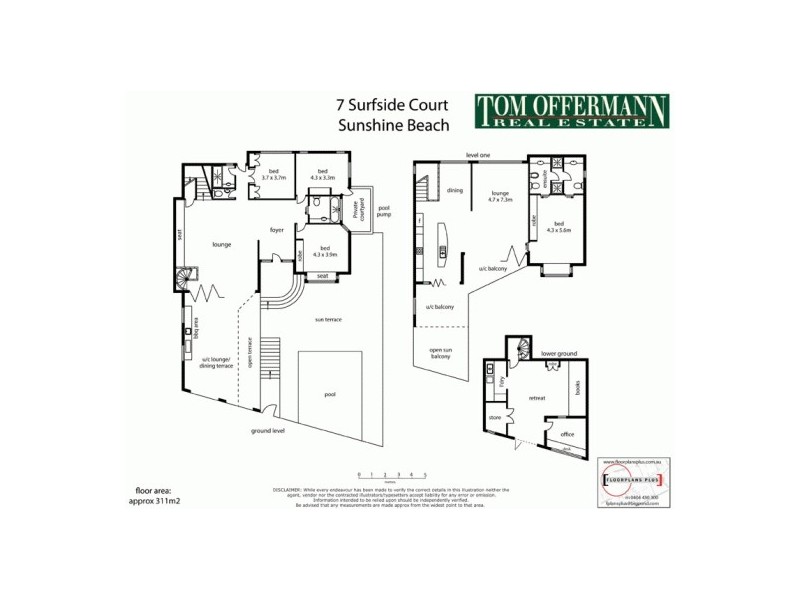 7 Surfside Ct, Sunshine Beach QLD 4567 Floorplan