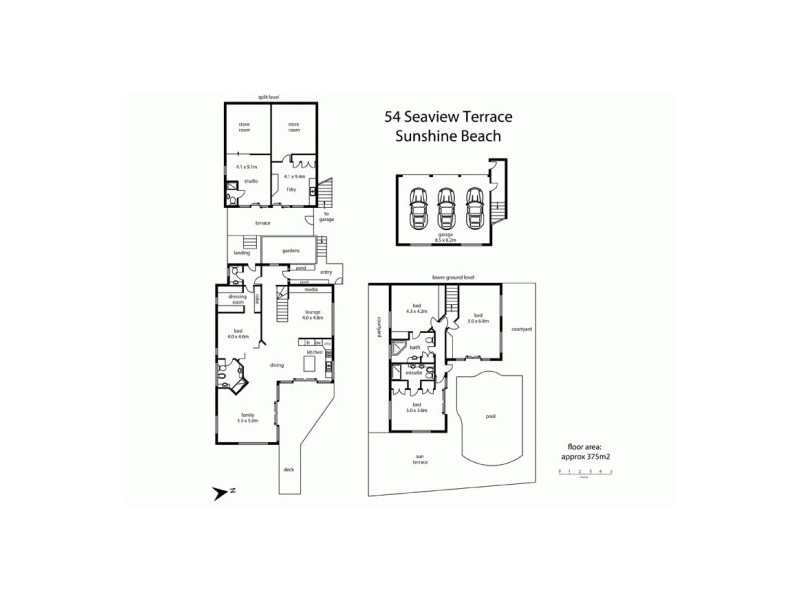 54 Seaview Terrace, Sunshine Beach QLD 4567 Floorplan